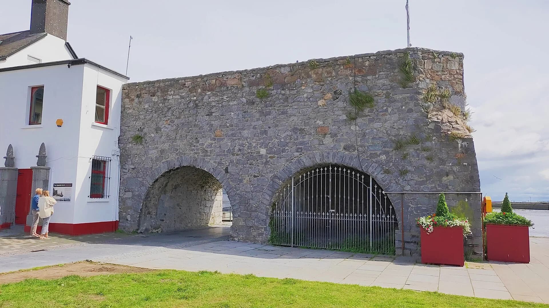 The Spanish Arch in Galway