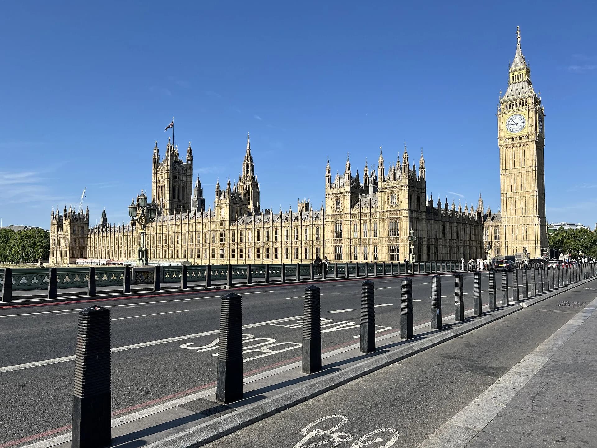 Palace of Westminster in London